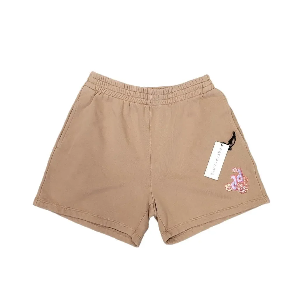 Daydreamer Flower Logo Boyfriend Sweat Shorts